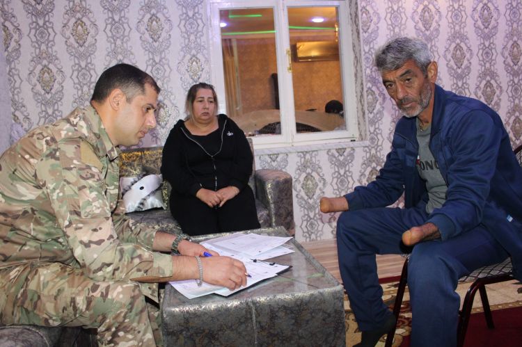 Ağstafa rayonunda minadan zərərçəkənlərin siyahısının dəqiqləşdirilməsi, ehtiyaclarının öyrənilməsi başa çatır -  FOTO Ağstafa rayonunda minadan zərərçəkənlərin siyahısının dəqiqləşdirilməsi, ehtiyaclarının öyrənilməsi başa çatır -  FOTO