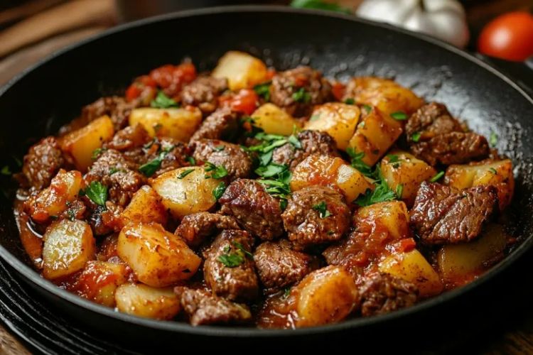 Əti kartof, makaron və çörəklə yemək ziyandır Əti kartof, makaron və çörəklə yemək ziyandır