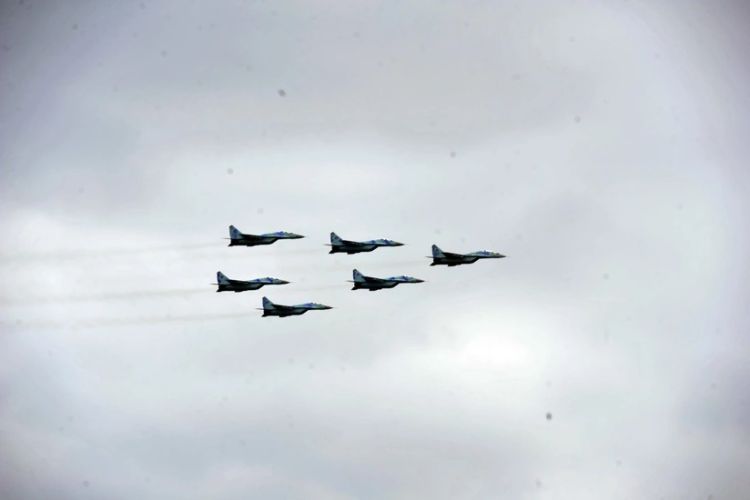 Bakıda hərbi parada hazırlıq başlayıb Bakıda hərbi parada hazırlıq başlayıb