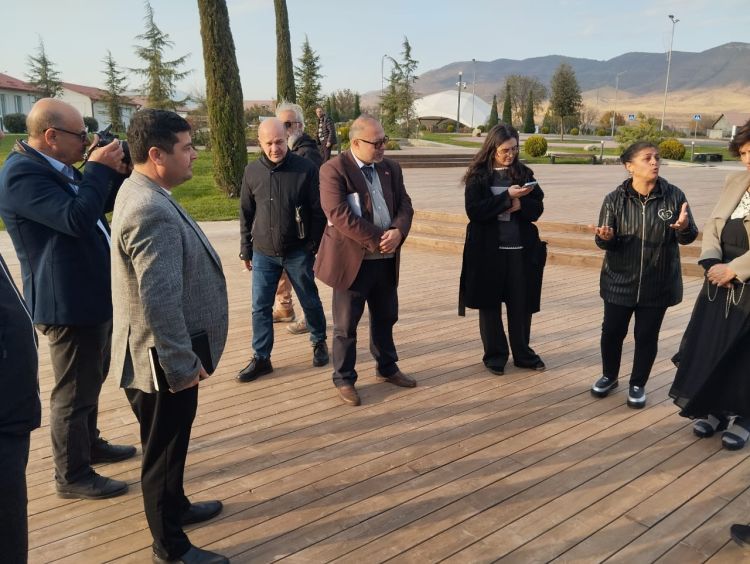 Qars, Ərzurum və İğdırdan olan jurnalistlər Qarabağa səfər ediblər - FOTO