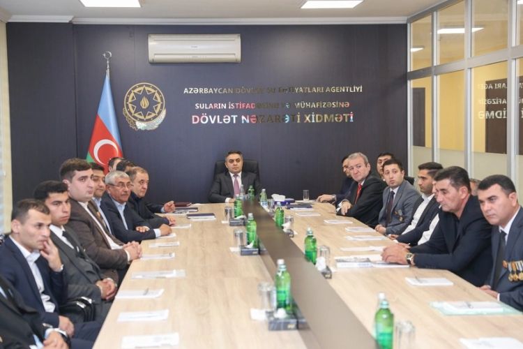 Dövlət Xidmətində şəhid ailələri, qazilər və Vətən müharibəsi iştirakçıları ilə görüş keçirilib