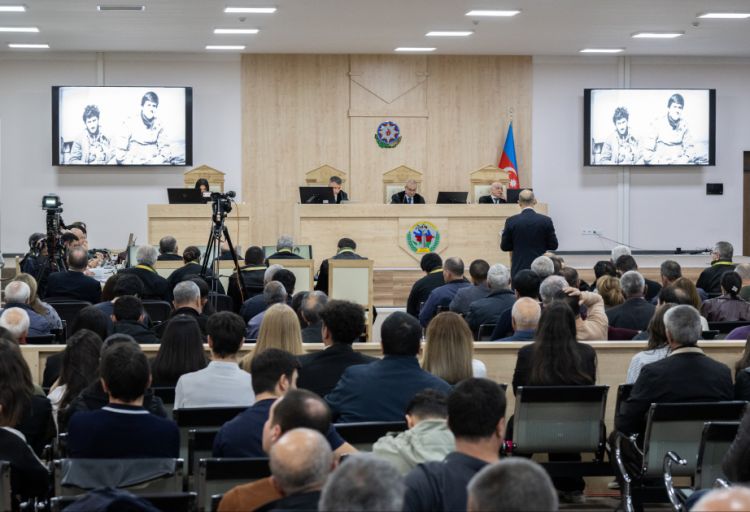 Məhkəmədə Arayik Harutyun və başqaları ilə bağlı sübutlar elan olunub