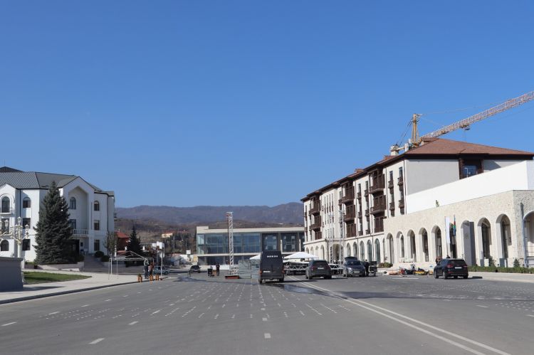 Xankəndi Zəfər Günü konsertinə hazırlaşır -  FOTO