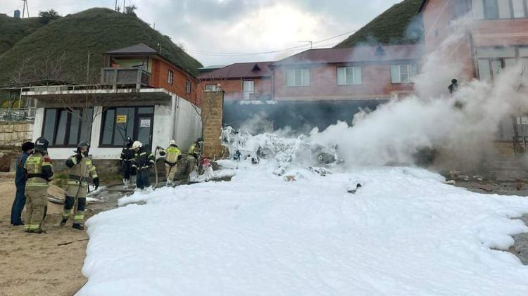 Dağıstanda baş verən helikopter qəzasının şahidlərdən biri danışdı