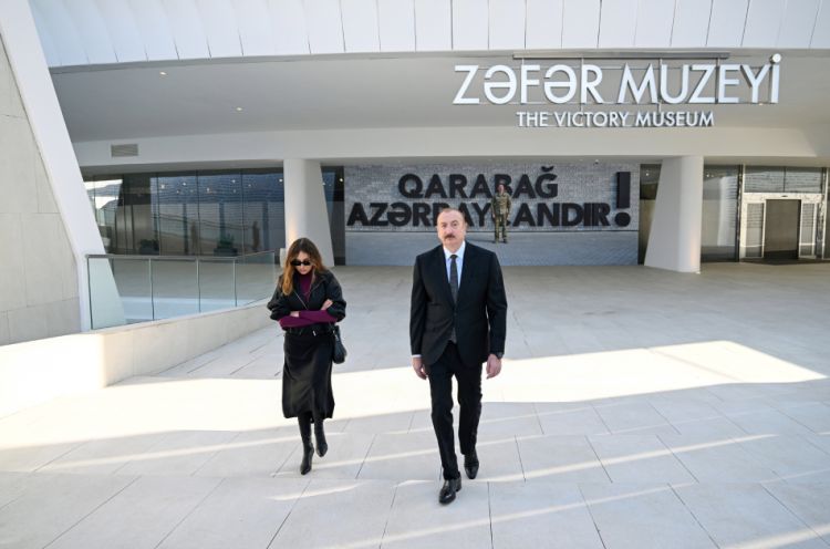 Bakıda Zəfər muzeyinin açılışı olub - FOTO