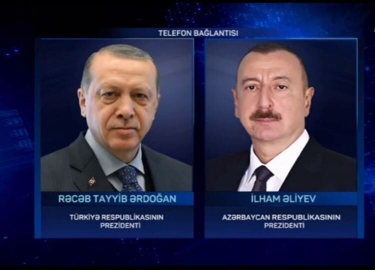 Prezident İlham Əliyev Rəcəb Tayyib Ərdoğana zəng edib