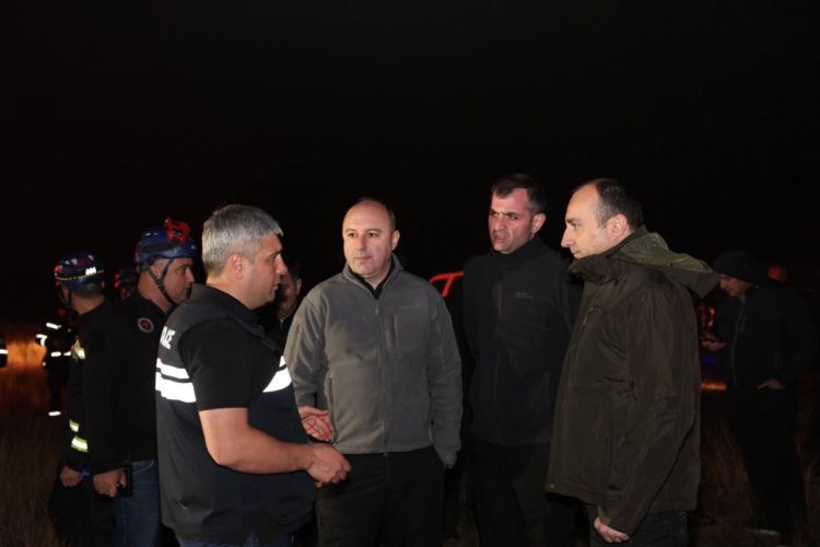 Gürcüstanın DİN başçısı təyyarə qəzasının baş verdiyi ərazidədir