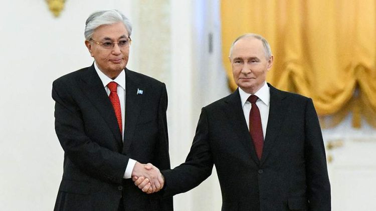 Tokayev Rusiyaya səfərindən sonra Putinə təşəkkür məktubu göndərib