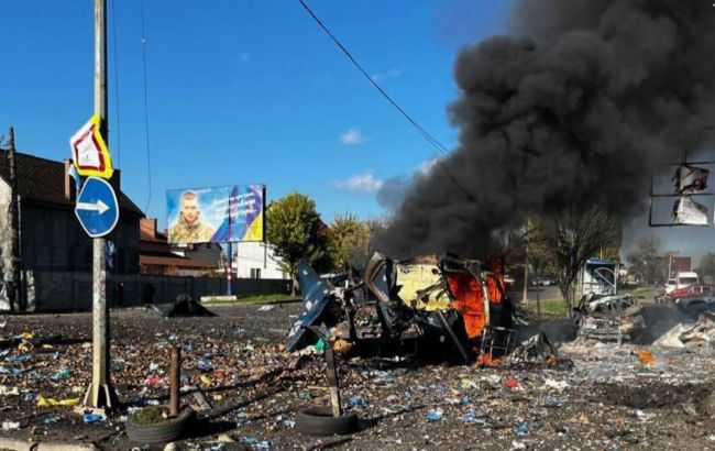 Rusiya səhər saatlarında Ukraynada bazara dronlarla hücum edib: ölən və yaralananlar var