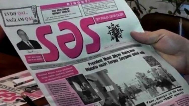 "Səs" qəzeti fəaliyyətini dayandırır