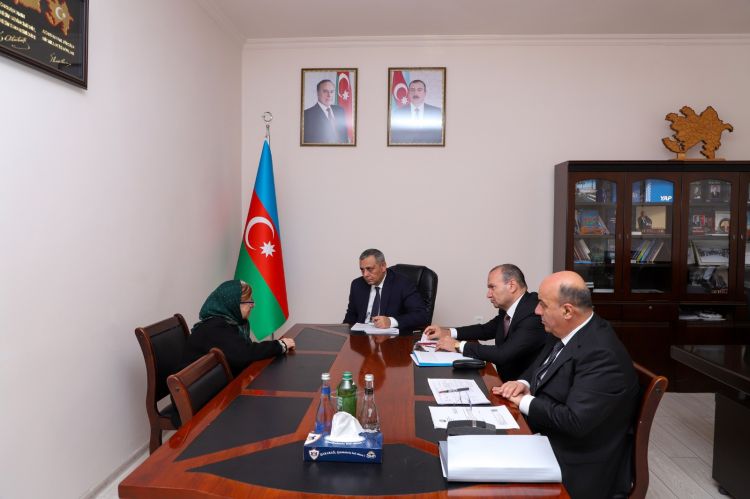 Mürsəl İbrahimov Mingəçevirdə vətəndaş qəbulu keçirib - FOTO