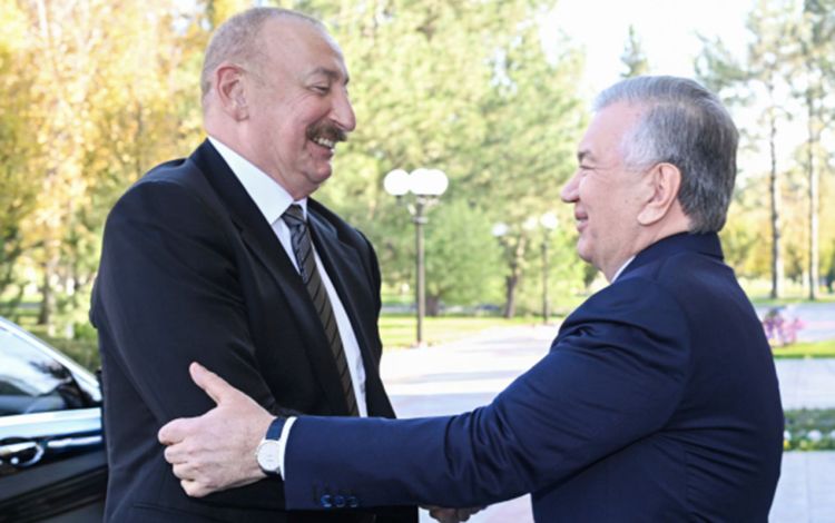 Prezident İlham Əliyev sosial şəbəkə hesabında Özbəkistan səfərindən paylaşım edib - VİDEO