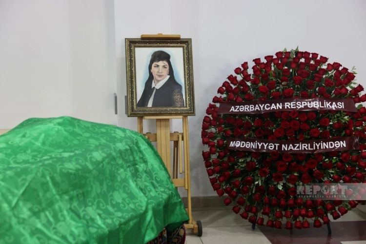 Xalq artisti Roza Cəlilova dəfn edilib -  FOTO
