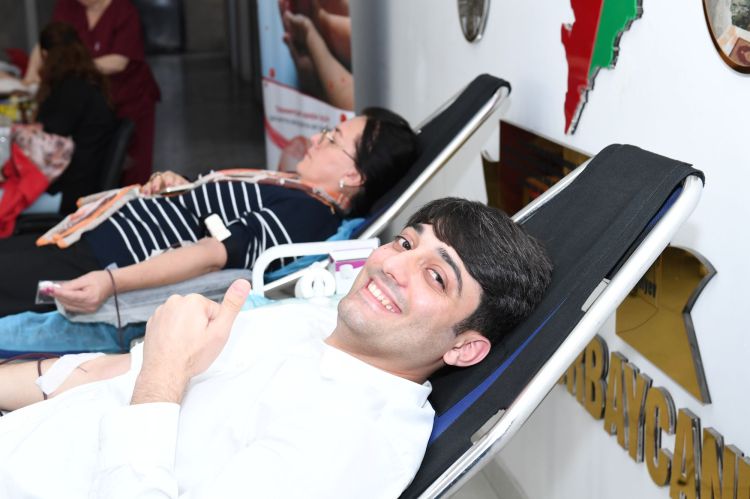 Dövlət Komitəsində qanvermə aksiyası keçirilib - FOTO