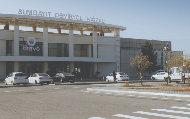 Sumqayıtda yeni nəqliyyat mübadilə mərkəzi yaradılıb - FOTO