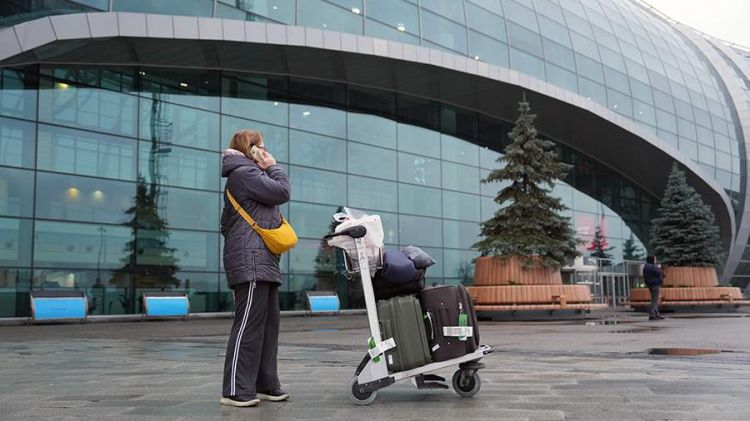 Domodedovo hava limanında müvəqqəti uçuş məhdudiyyətləri tətbiq edilib