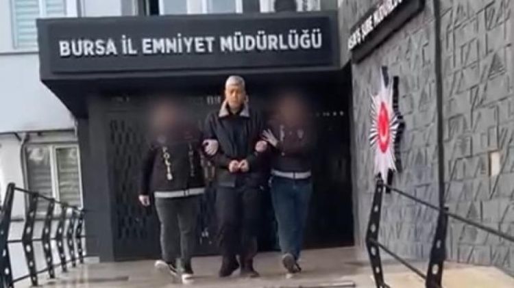 Türkiyədə 56 il həbs cəzasına məhkum edilmiş qaçaq məhkum tutulub