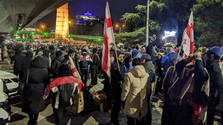 Sabah Tbilisidə etiraz yürüşü keçiriləcək