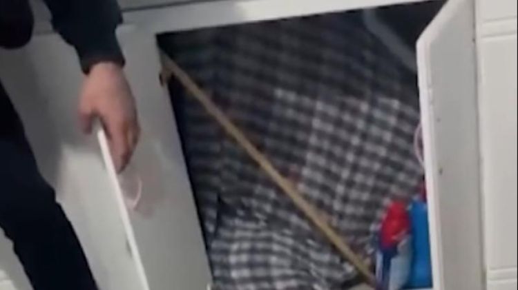 Qaçaq məhkum mətbəx dolabından çıxdı