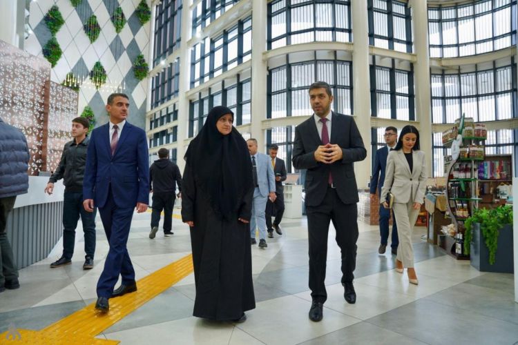 İraqın rabitə naziri Hayam əl-Yasiri Bakıya səfər edib