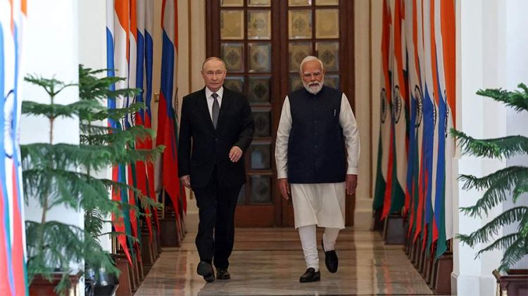 "India Today" qəzeti Putin və Modinin cizgi filmini nümayiş etdirib