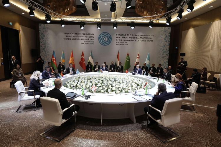 Bakıda Türk Dövlətləri Təşkilatının əmək, məşğulluq və sosial müdafiə nazirlərinin birinci iclası keçirilib - FOTO