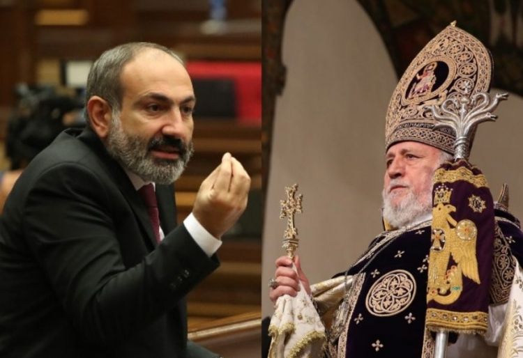 Paşinyan Erməni Apostol Kilsəsinin yenilənmə planını təqdim etdi