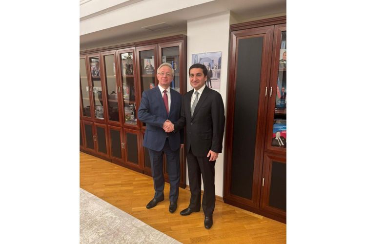 Hikmət Hacıyev Bakıda Lavrovun müavini ilə görüşüb - FOTO