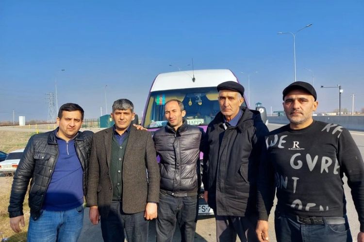 Kərkicahan qəsəbəsinə ilk köç karvanı yola salınıb