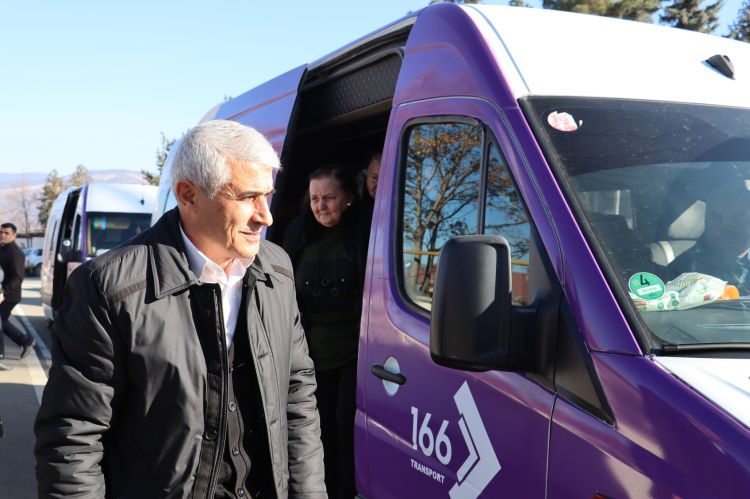 Xankəndinin Kərkicahan qəsəbəsinə ilk qayıdış olub - FOTO