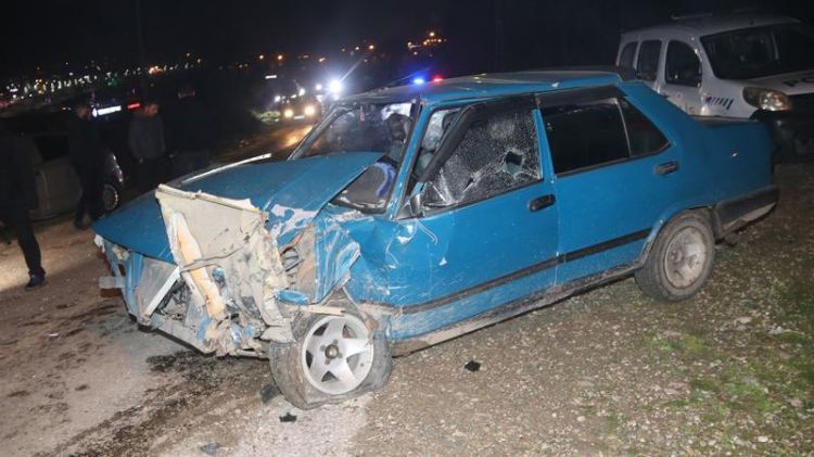 Amasiyada iki avtomobil toqquşub: 6 nəfər yaralanıb.