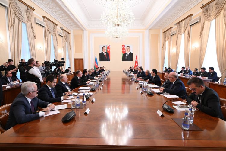 Azərbaycan-Türkiyə Birgə Hökumətlərarası Komissiyasının iclası olub