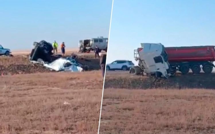 Aktobe vilayətində baş verən yol qəzası 12 nəfərin ölümünə səbəb olub