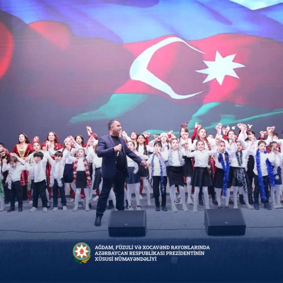 Ağdam və Füzuli şəhərlərində bayram tədbirləri keçirilib - FOTO