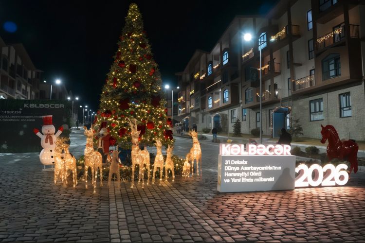 Kəlbəcər rayonunda 32 il sonra ilk dəfə Yeni il tədbiri keçirilib