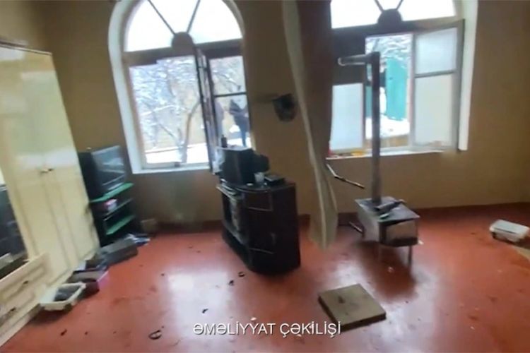 Şamaxıda yaşayış evində partlayış olub - VİDEO