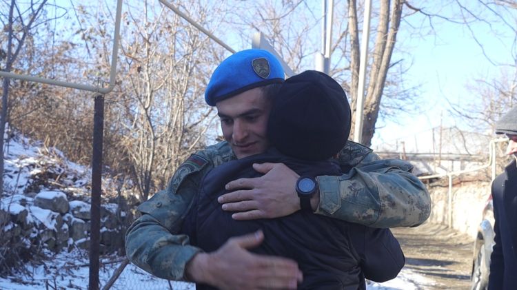 Şuşakənd ilk əsgərini  qarşıladı - FOTO