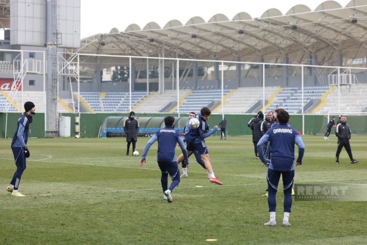 "Qarabağ"ın media üçün açıq məşqi baş tutub