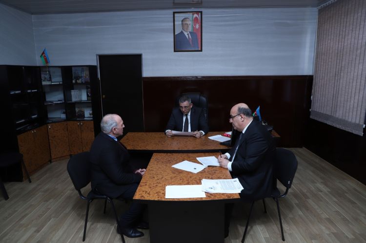 Mürsəl İbrahimov Neftçalada vətəndaş qəbulu keçirib -  FOTO