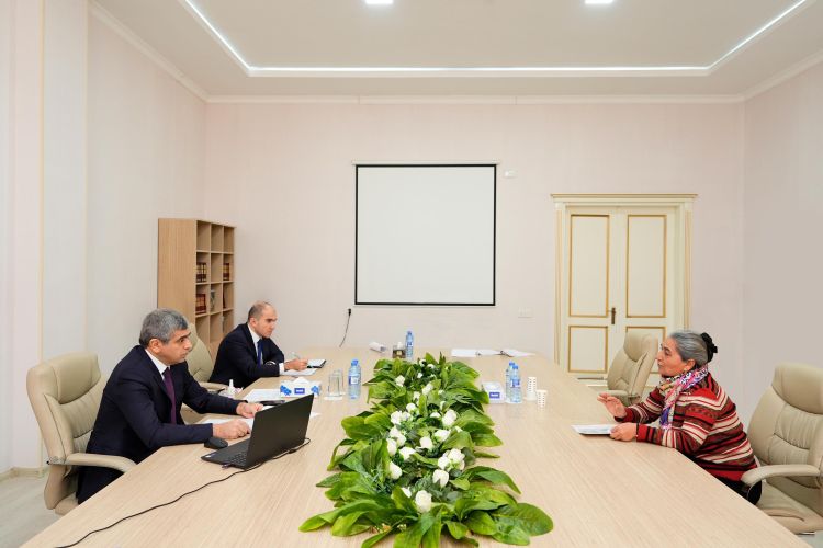 Nazir Anar Əliyev Ağdamda vətəndaşları qəbul edib