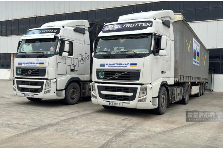 Azərbaycan Ukraynaya növbəti humanitar yardım göndərib