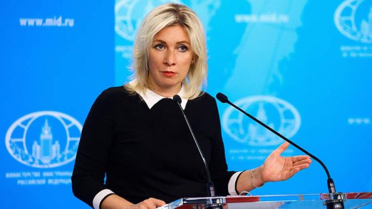 Zaxarova Navrotskinin sözlərini Holokost qurbanlarının xatirəsinə istehza adlandırıb