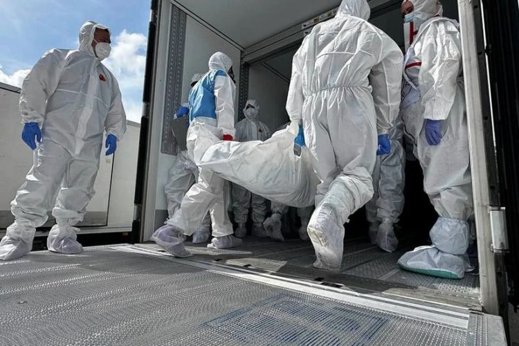 Rusiya və Ukrayna meyit mübadiləsi aparıblar