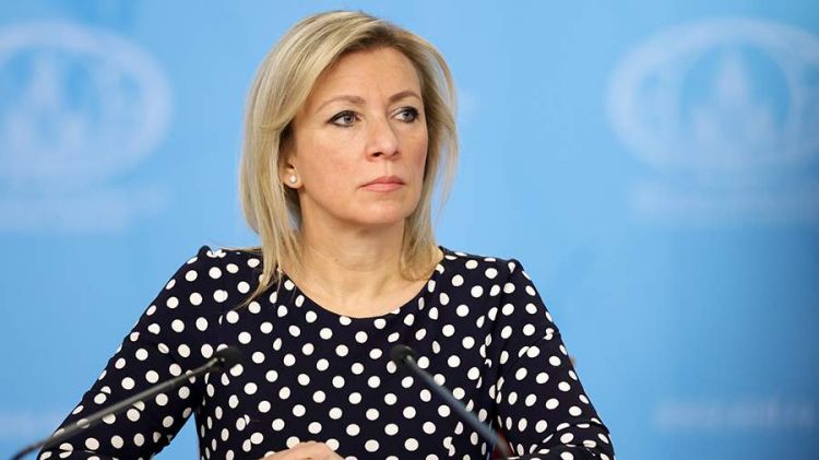 Zaxarova BMT-nin Baş katibi Quterreşi "Qərb təbliğatının bələdçisi" adlandırıb