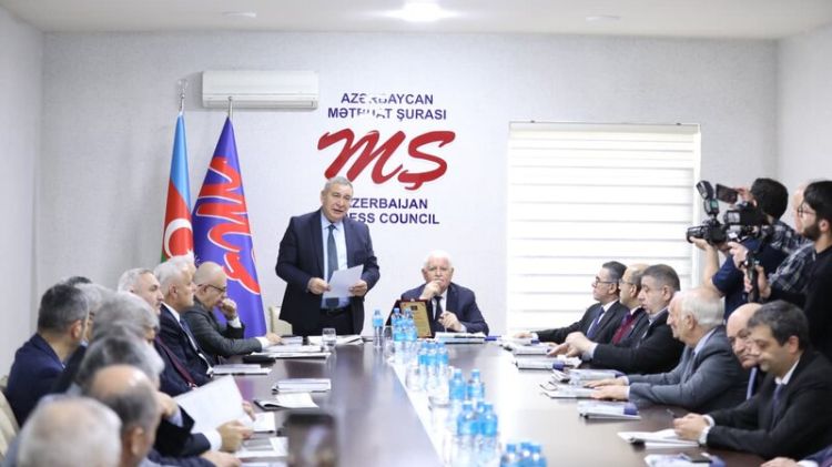 Mətbuat Şurasında Umud Mirzəyevin 65 illik yubileyi qeyd edilib