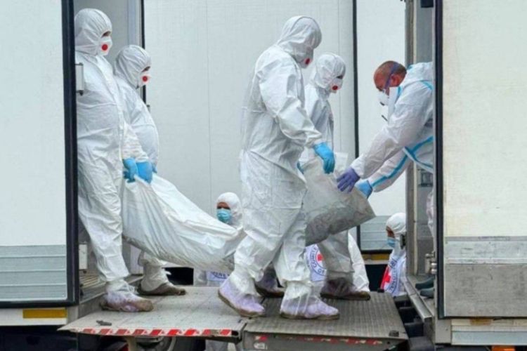 12 mindən çox Ukrayna həbçisinin qalıbları təhvil verilib - Rusiya XİN