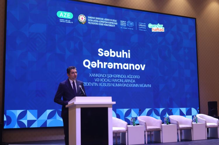 Xankəndidə Gənclərin XI Forumu keçirilir -  FOTO 