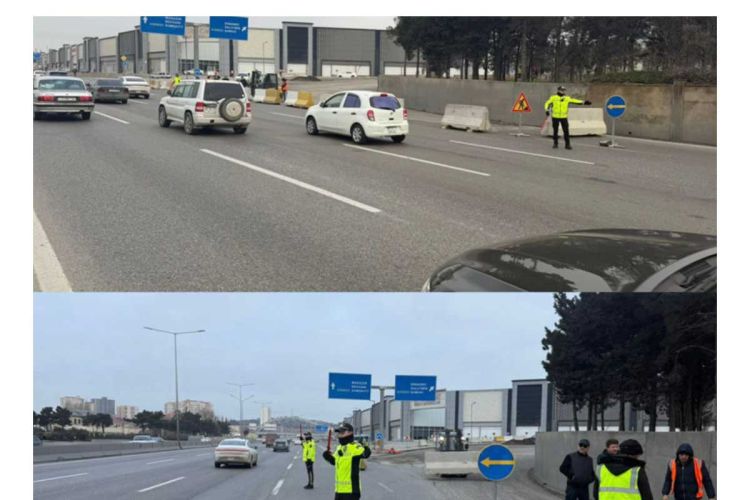 Təmirlə əlaqədar Bakı–Sumqayıt yolunda müvəqqəti məhdudiyyət tətbiq edilib