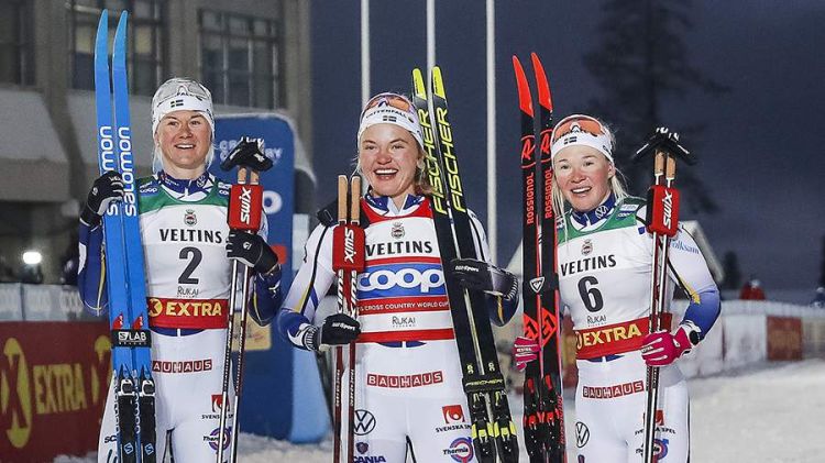 İsveçli xizəkçilər Olimpiya sprint yarışlarında qalib olublar