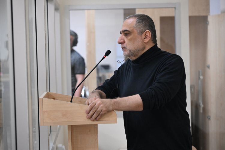 Vardanyan məhkəmədə Füzulinin qəzəlini oxudu